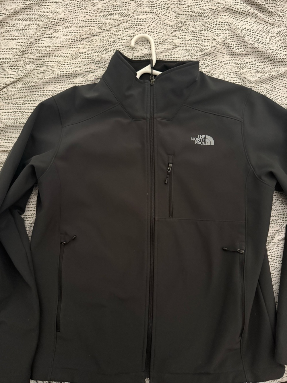 The North Face Men's Black bionic  Lightweight Softshell Jacket